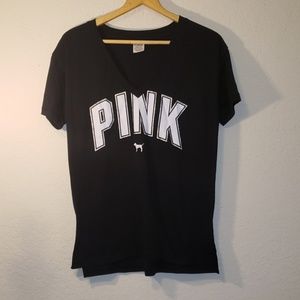 Pink Vneck Tshirt